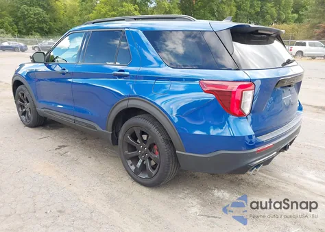 2022 Ford Explorer St из США, поврежденный, VIN 1FM5K8GC0NGA49367